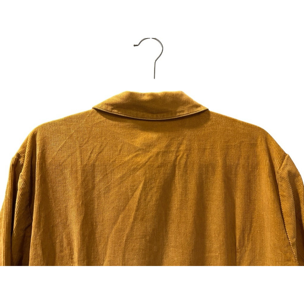 Lazy Oaf NWT Boilersuit Corduroy Jumpsuit Orange Size 16 Women's Long Sleeve - Picture 11 of 11